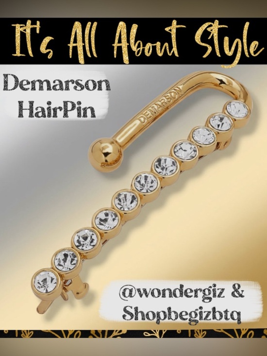 Authentic Demarson Delicate Statement HairPin To Call the Attention of Everyone main image 4